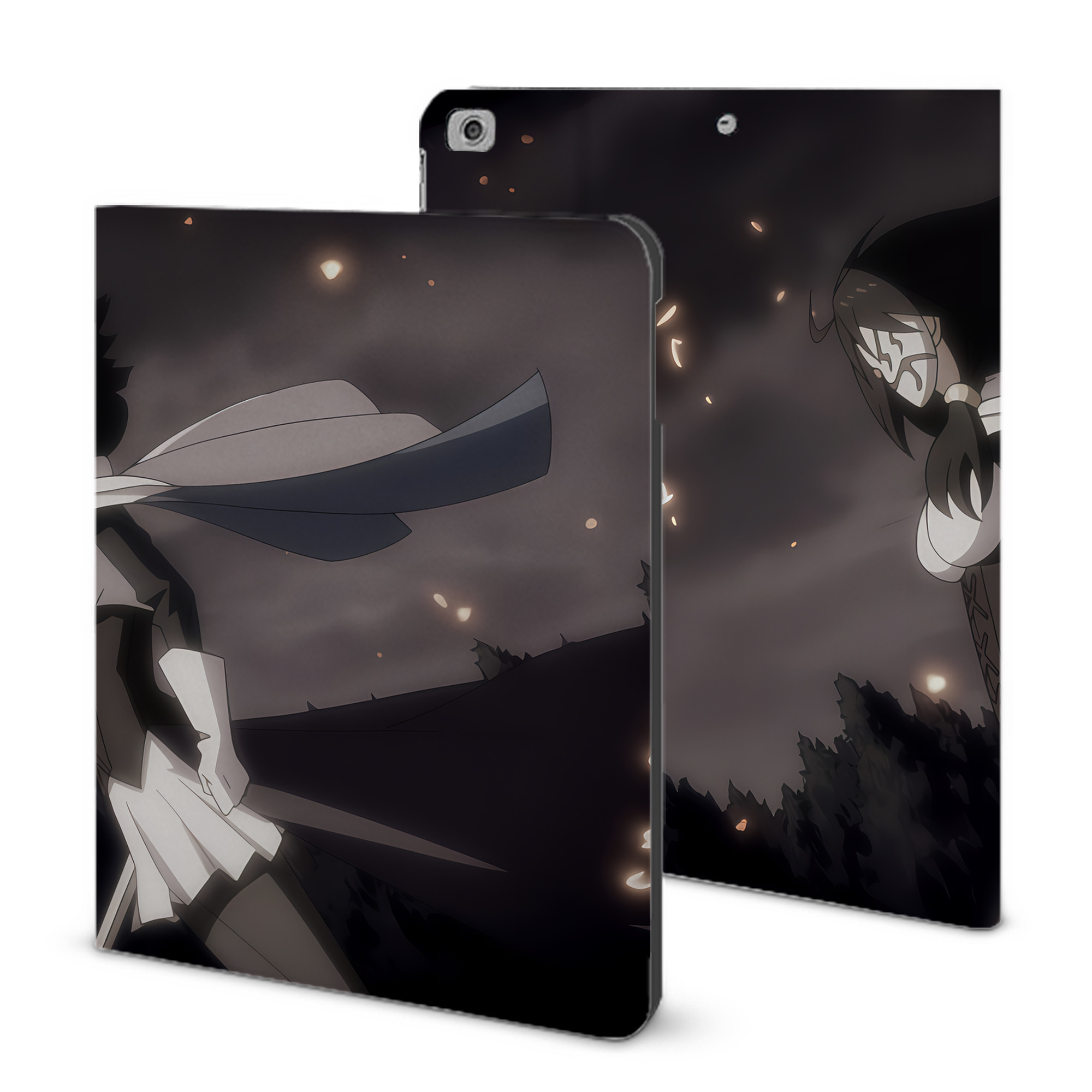 （画像用） 転スラ Regarding Reincarnated to Slime IPad ケース ブック型 PUレザー TPU 耐衝撃 軽量 薄型 ペン収納なし 全面保護 IPad 各モデル対応